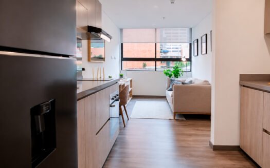 Apartamento en arriendo en Quinta Camacho una habitación