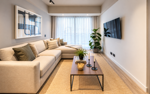 Sala del apartamento de una habitación