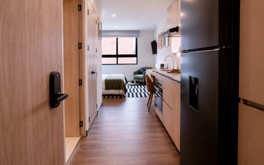 Apartaestudio en arriendo en Quinta Camacho