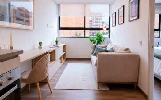 Apartamento en arriendo en Quinta Camacho una habitación